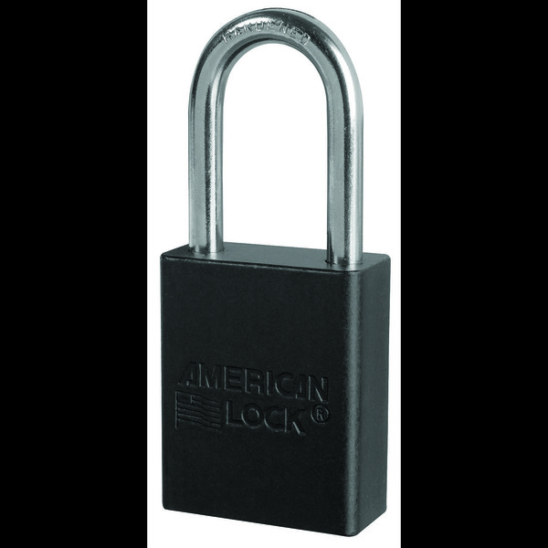Master Lock Black Padlock Keyed Different,  A1106BLK1KEY